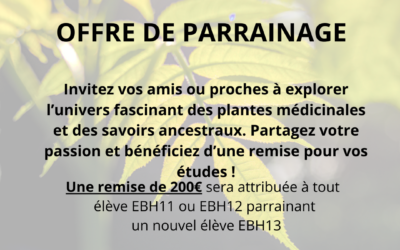 Offre de parrainage